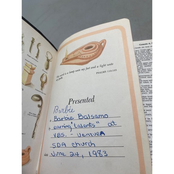 holy bible dictionary concordance king james version book black English READ - Picture 6 of 6